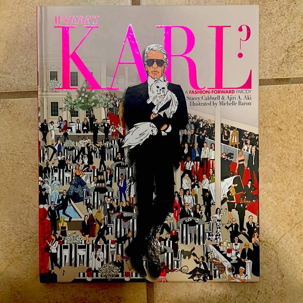 Where’s Karl? Fashion book